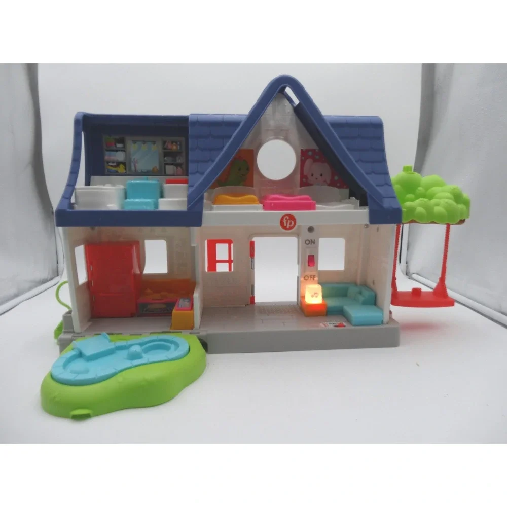 Fisher-Price Little People Friends Together Play House and Horse Stable Playset